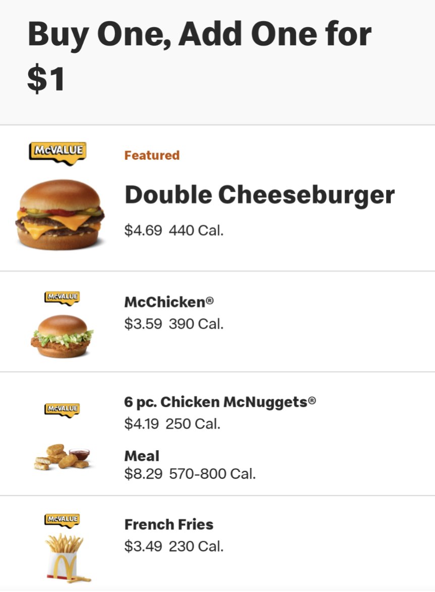 TheoOfArc's tweet photo. MCDONALD'S RAISED THE FUCKING PRICE OF 2 McCHIMKENS FOR $3.99 AND ARE DISGUISING IT AS A "NEW" McVALUE MENU!! SIMILARLY WITH THE DOUBLE CHEEMSBURGERS!! THIS IS AN ABSOLUTE OUTRAGE!! I USED TO GET ONE AND THE OTHER FOR 3.99!! NOW I FUCKIN HAVE TO PAY WHAT? 5.69?! HOW DARE THEY?!?! https://t.co/rVDZKEqS57