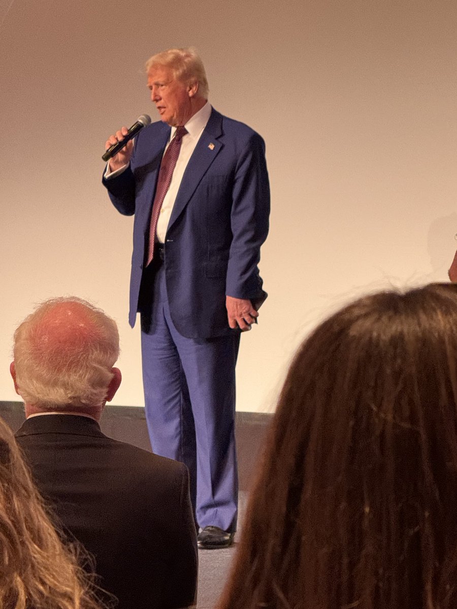 I just came back from speaking at Mar A Lago about protecting parental rights, children, and how the justice system has been weaponized into "law fare." I cannot believe that the President of the United States walked only 15 minutes after my speech! <a href="/realDonaldTrump/">Donald J. Trump</a> <a href="/delbigtree/">Del Bigtree</a>