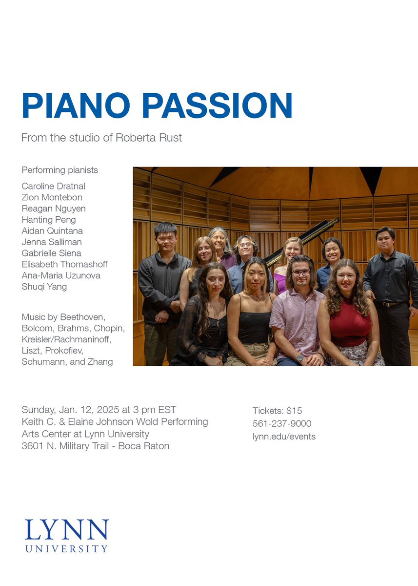 RobertaRust's tweet image. This Sunday, Jan 12 at 3 pm