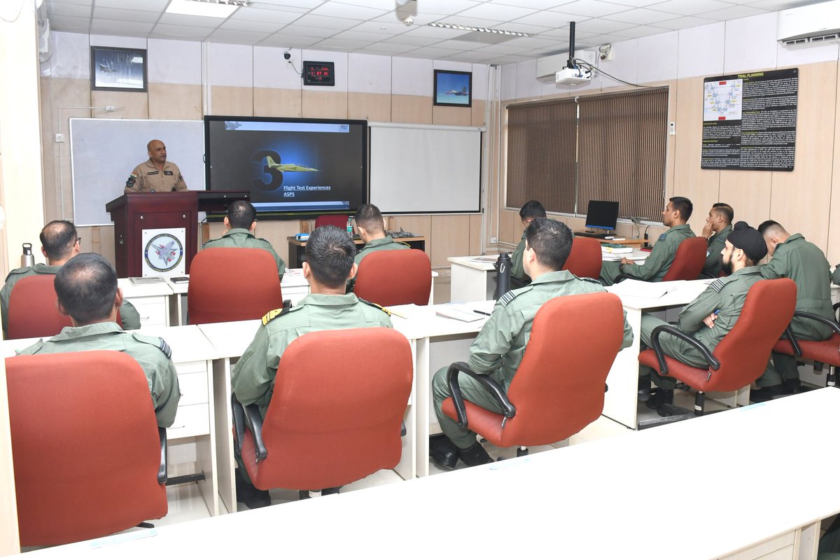 Indian Air Force Test Pilots School tweet media