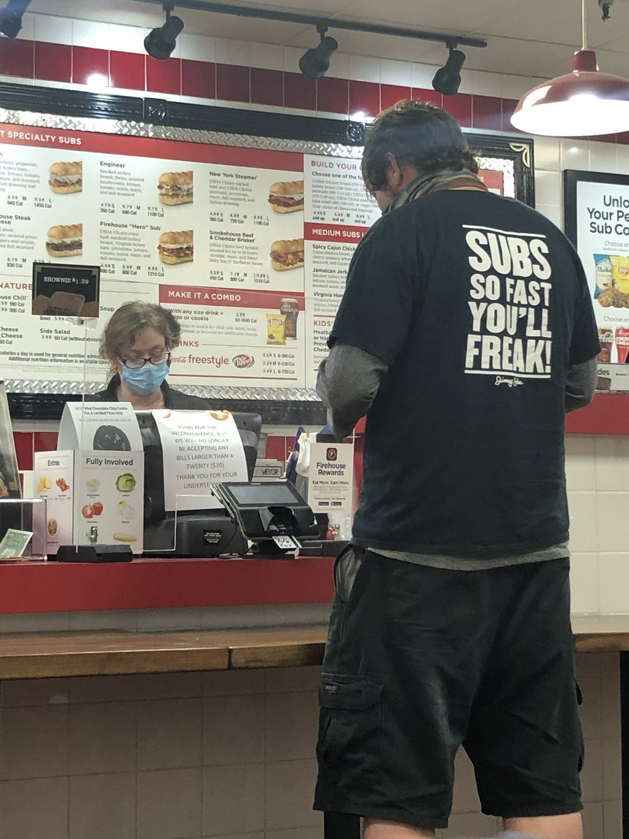 KBOnTheRadio's tweet image. Proof that @FirehouseSubs is better than Jimmy Johns