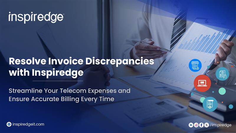 inspiredge's tweet photo. Resolve Invoice Discrepancies with Inspiredge. 📈 Streamline telecom expenses, ensure accurate billing, & eliminate overpayments. 🚫 Take control of your costs & optimize your telecom spend. 💰 Learn more & optimize today! 👉 Visit Inspiredge Expense Management #TelecomExpense https://t.co/IeGWCSNnE3