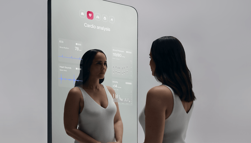 Guglielminetti's tweet image. #CES2024 - Withings présente Omnia, un miroir qui centralise les données de santé. usine-digitale.fr/article/ces-20…