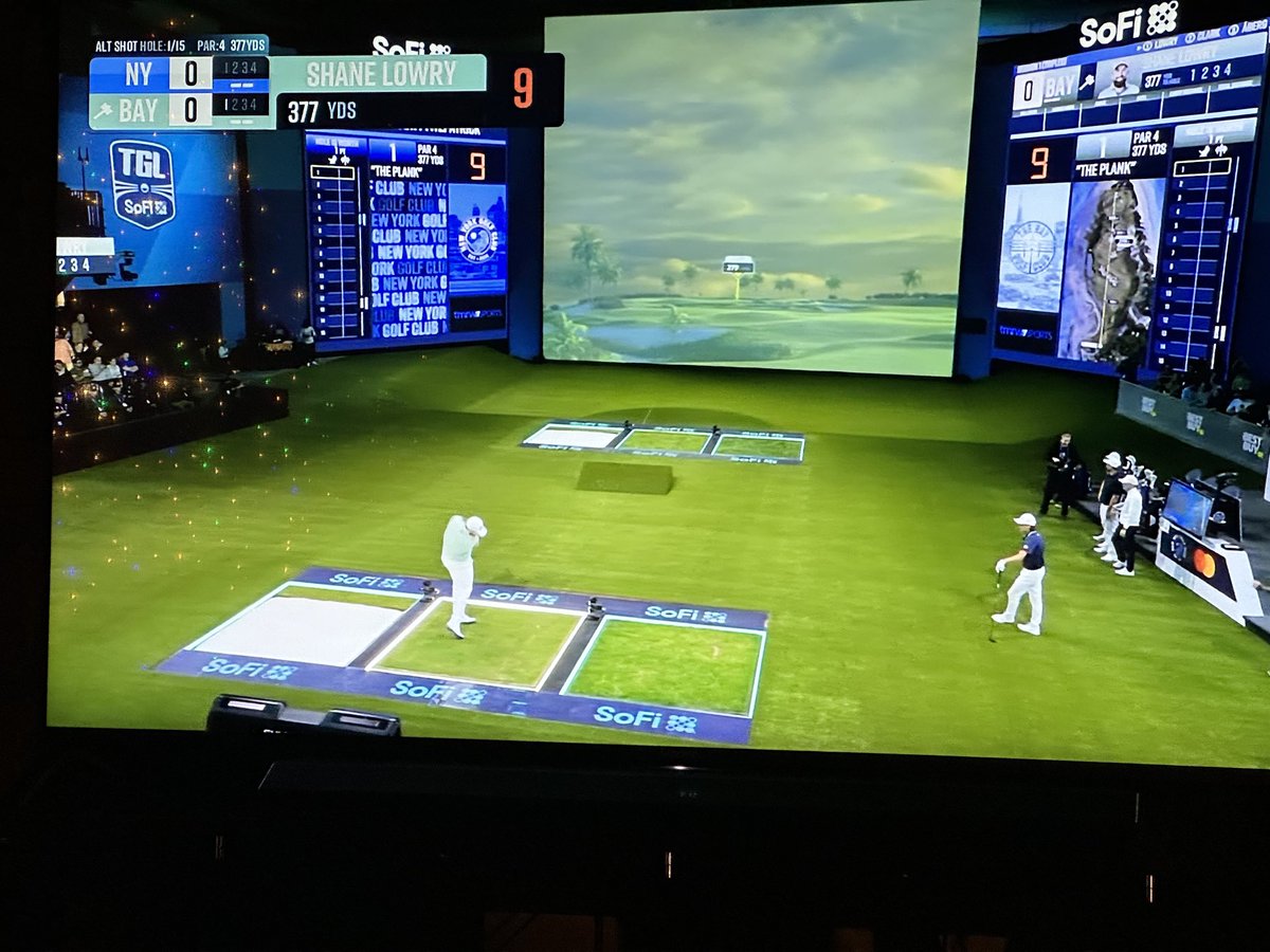 AmGolferBlog's tweet image. Any other golf geeks watching ⁦@TGL⁩ tonight???