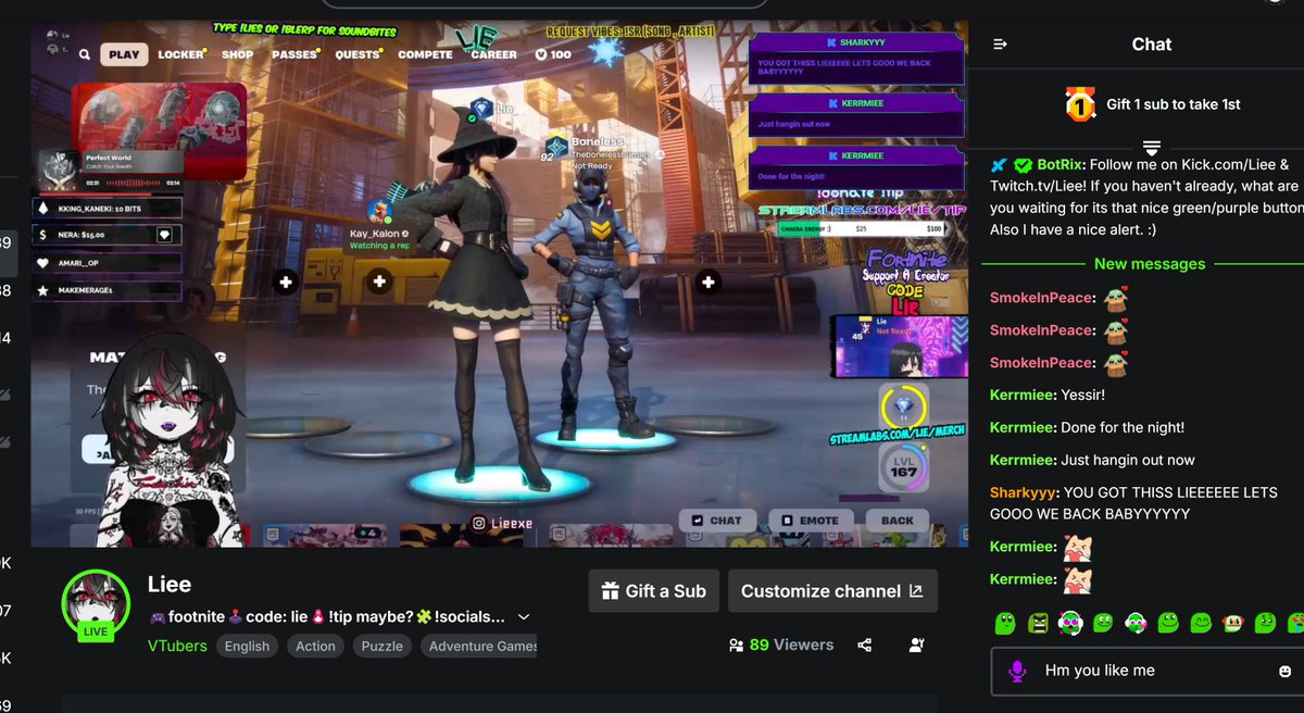 What a stream last night Holyyy.  #kickstreaming