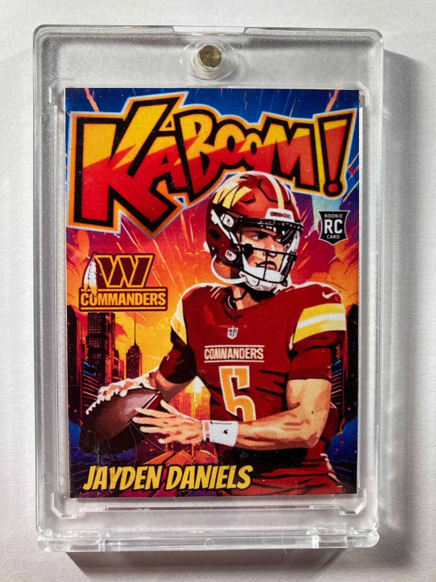 1218Sports's tweet image. 🎁Appreciation Day Giveaway🎁

Winner Announced Wednesday

🔥Jayden Daniels Custom Art Kaboom Rookie Card

To enter
1. Follow
2. Retweet
3. Like
