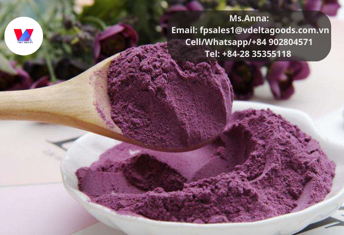 1Export1's tweet photo. Boost Your Digestion with Purple Yam Powder! 
Ms. Anna
Email: fpsales1@vdeltagoods.com.vn
Cell/Whatsapp/+84 902804571
Tel: +84-28 35355118
#PurpleYam #UbePowder #Superfood #HealthyEating #DigestiveHealth #HeartHealth #AntiInflammatory #FiberRich #NaturalRemedies #GutHealth https://t.co/zWP4hmguOf