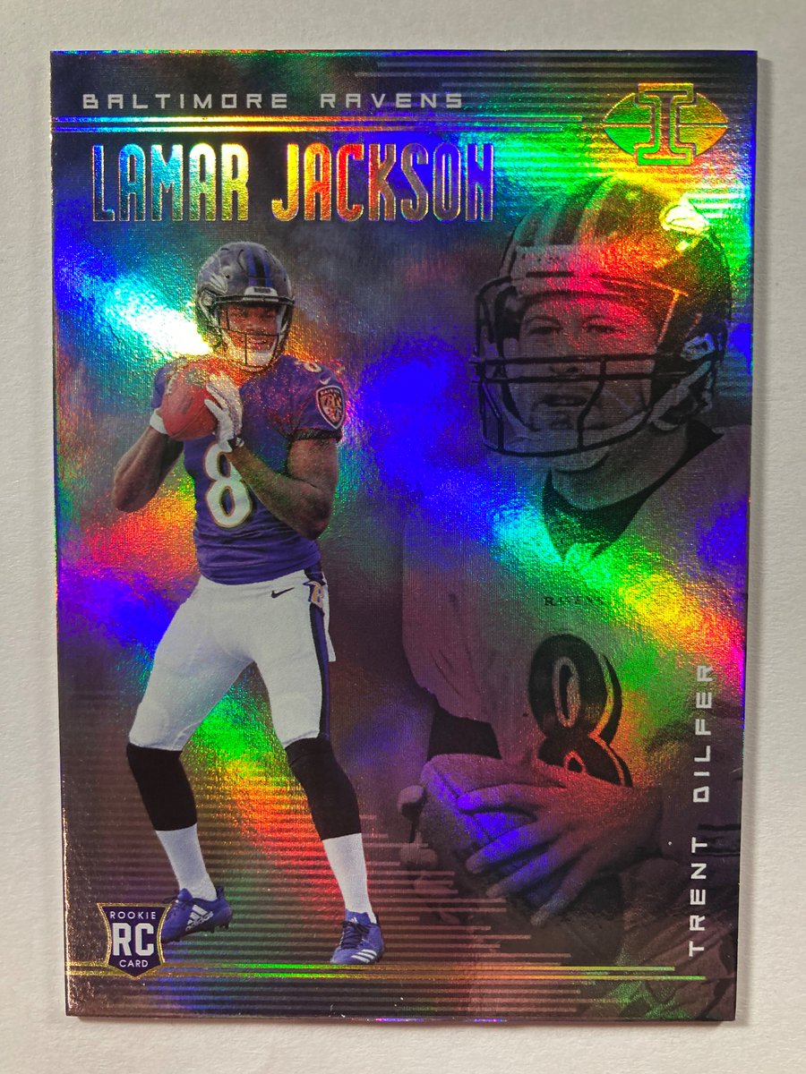 1218Sports's tweet image. 🎁Appreciation Day Giveaway🎁

Winner Announced Tuesday

🔥Lamar Jackson Panini Illusions Rookie Card #RavensFlock 

To enter
1. Follow
2. Retweet
3. Like