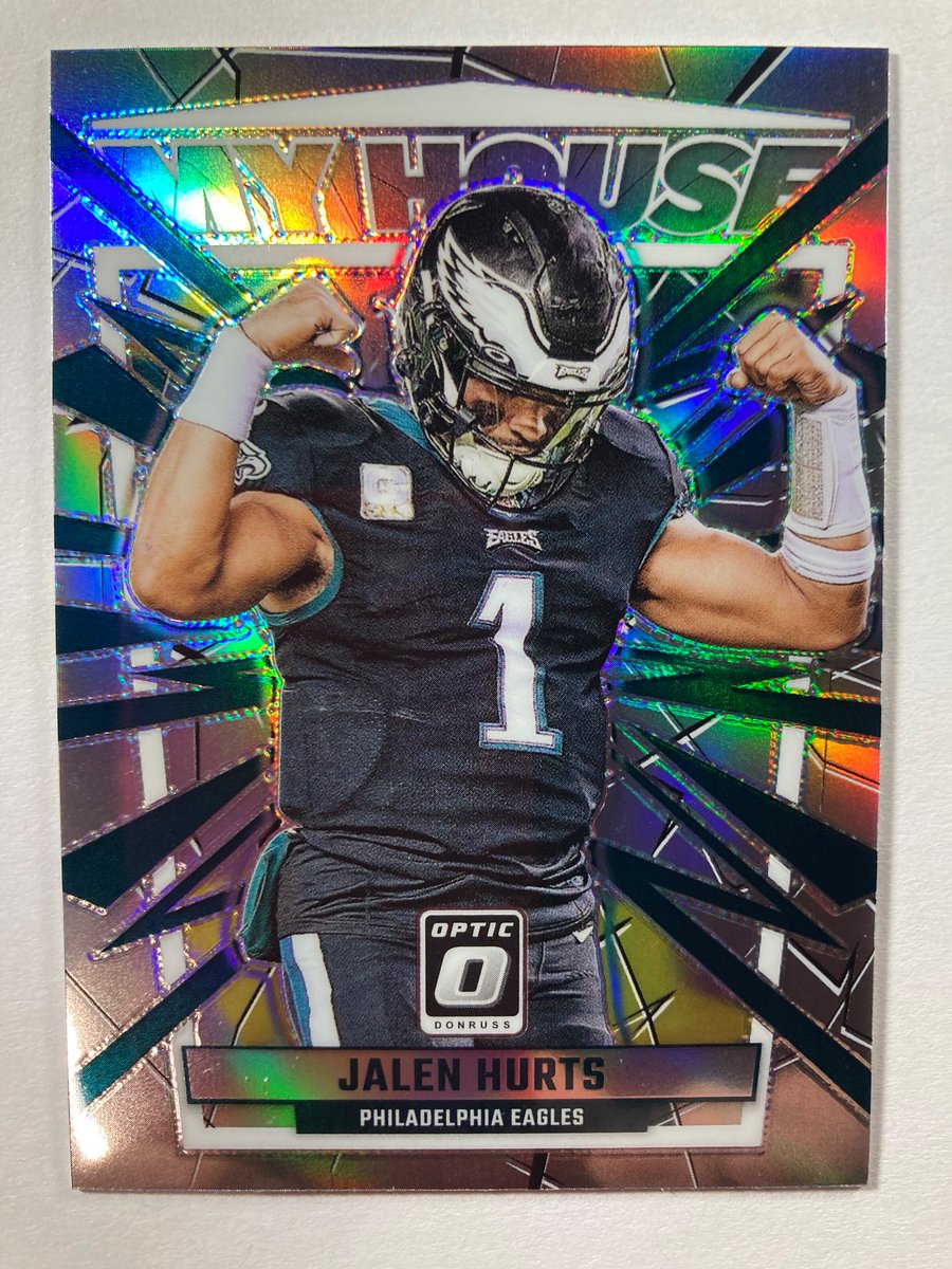 1218Sports's tweet image. 🎁Appreciation Day Giveaway🎁

Winner Announced Wednesday

🔥Jalen Hurts My House Silver Holo

To enter
1. Follow
2. Retweet
3. Like