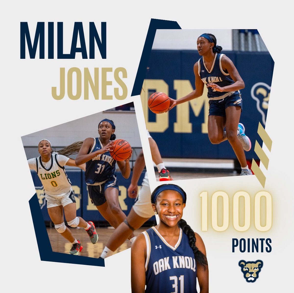 Congratulations Milan Jones!!!