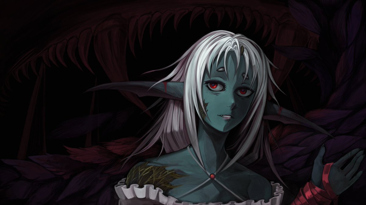 Without her armor.