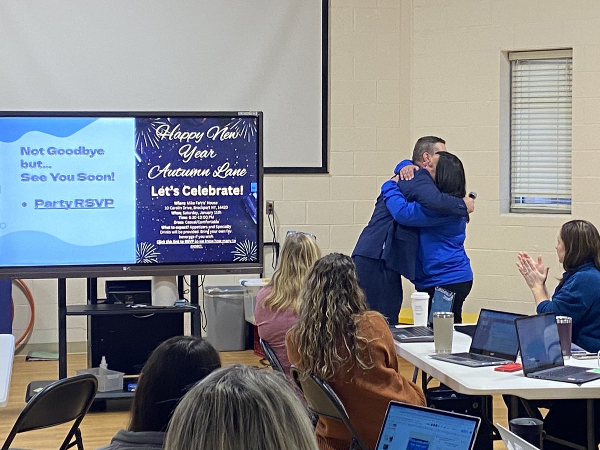 Mike Ferris (@mikejferris2) on Twitter photo Proud leadership moment tonight!
I had the pleasure of supporting my friend <a href="/shana_valerio/">Shana Valerio</a> as <a href="/GreeceCentral/">Greece Central</a> approved her to become the next <a href="/PaddyHillTweet/">Paddy Hill School</a> Principal.
I couldn’t be more proud of the leader she has become. Congrats PH, you got a good one!
❤️🐿️🐶 Proud leadership moment tonight!
I had the pleasure of supporting my friend <a href="/shana_valerio/">Shana Valerio</a> as <a href="/GreeceCentral/">Greece Central</a> approved her to become the next <a href="/PaddyHillTweet/">Paddy Hill School</a> Principal.
I couldn’t be more proud of the leader she has become. Congrats PH, you got a good one!
❤️🐿️🐶
