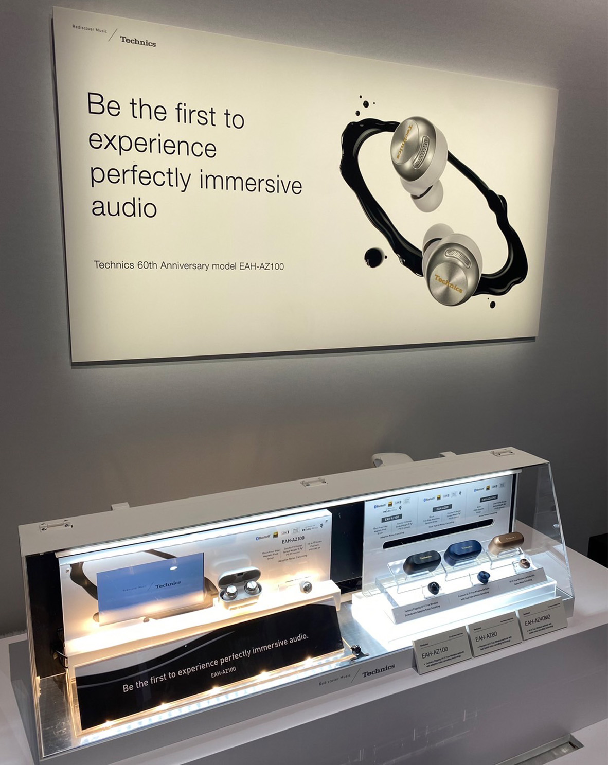 Technics Panasonic商品　　展示用電飾看板　非売品 Technics Panasonic商品 展示用電飾看板 非売品 Technics