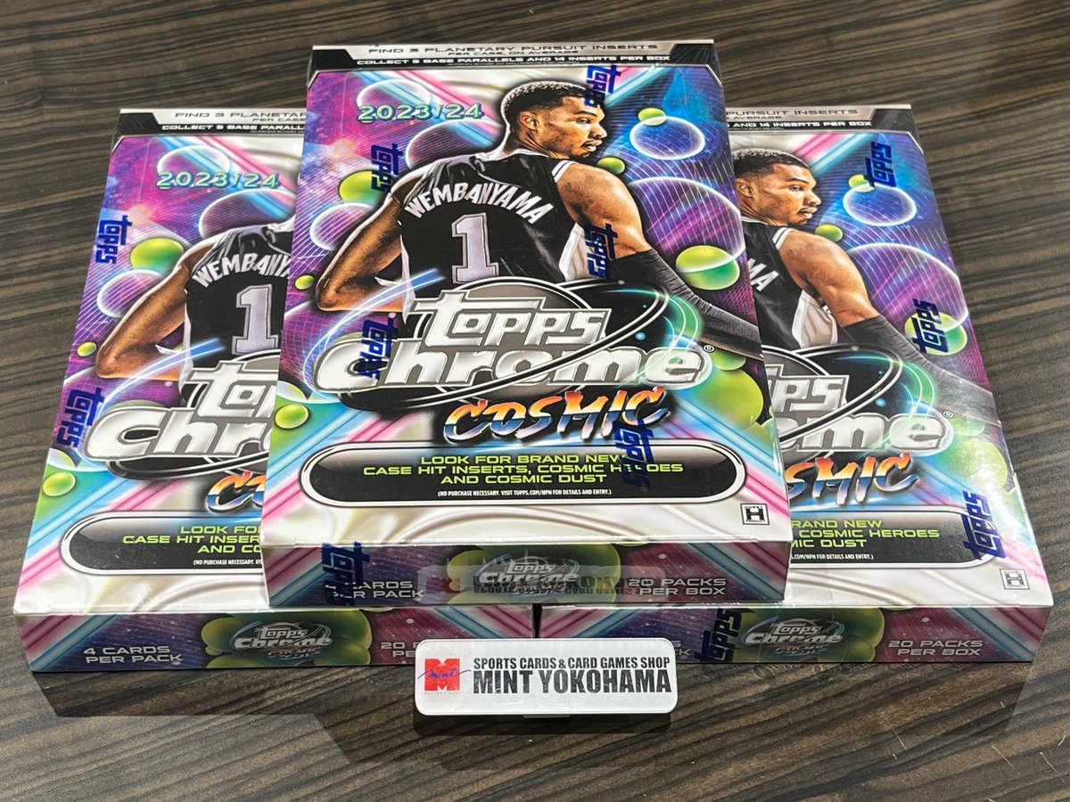 本日入荷新商品！】 「2023-24 TOPPS COSMIC CHROME BASKETBALL HOBBY 