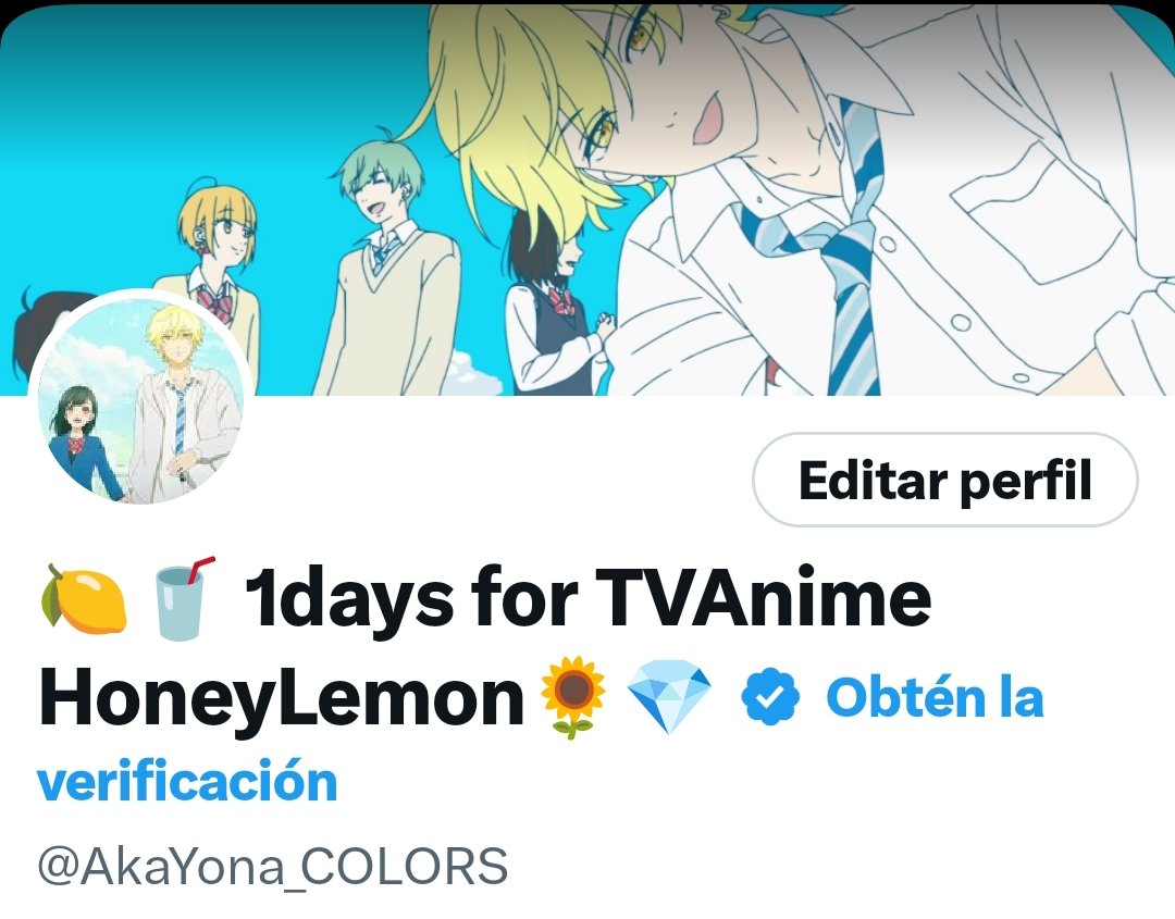 AkaYona_COLORS's tweet image. 🥹🩷

#Newchanges #Newprofile #HoneyLemonSoda #ハニーレモンソーダ #ハニレモ
