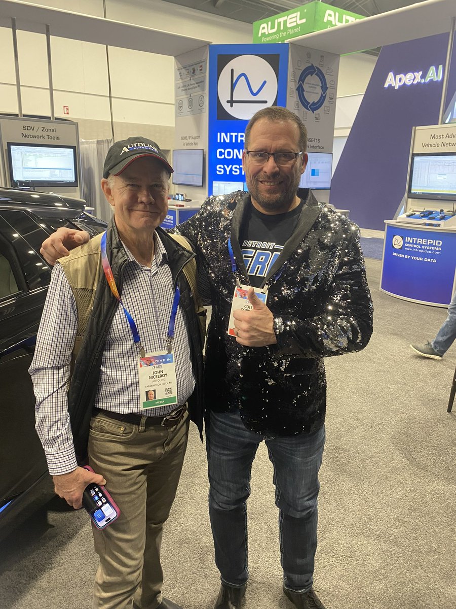 Intrepid Control Systems (@intrepidcontrol) on Twitter photo We were happy to welcome <a href="/PureMichigan/">Pure Michigan</a> Lieutenant Governor <a href="/garlin/">Garlin Gilchrist</a> Gilchrist II and John McElroy from <a href="/Autoline/">Autoline</a> Network to our booth at #CES2025!
Highlights of Our Booth at CES 2025
+ OPEN Alliance Inc. TC10 Wake Up and Sleep
+ 2.5/5/10GBASE-T1 “Multi-Gig” Media Converter for We were happy to welcome <a href="/PureMichigan/">Pure Michigan</a> Lieutenant Governor <a href="/garlin/">Garlin Gilchrist</a> Gilchrist II and John McElroy from <a href="/Autoline/">Autoline</a> Network to our booth at #CES2025!
Highlights of Our Booth at CES 2025
+ OPEN Alliance Inc. TC10 Wake Up and Sleep
+ 2.5/5/10GBASE-T1 “Multi-Gig” Media Converter for
