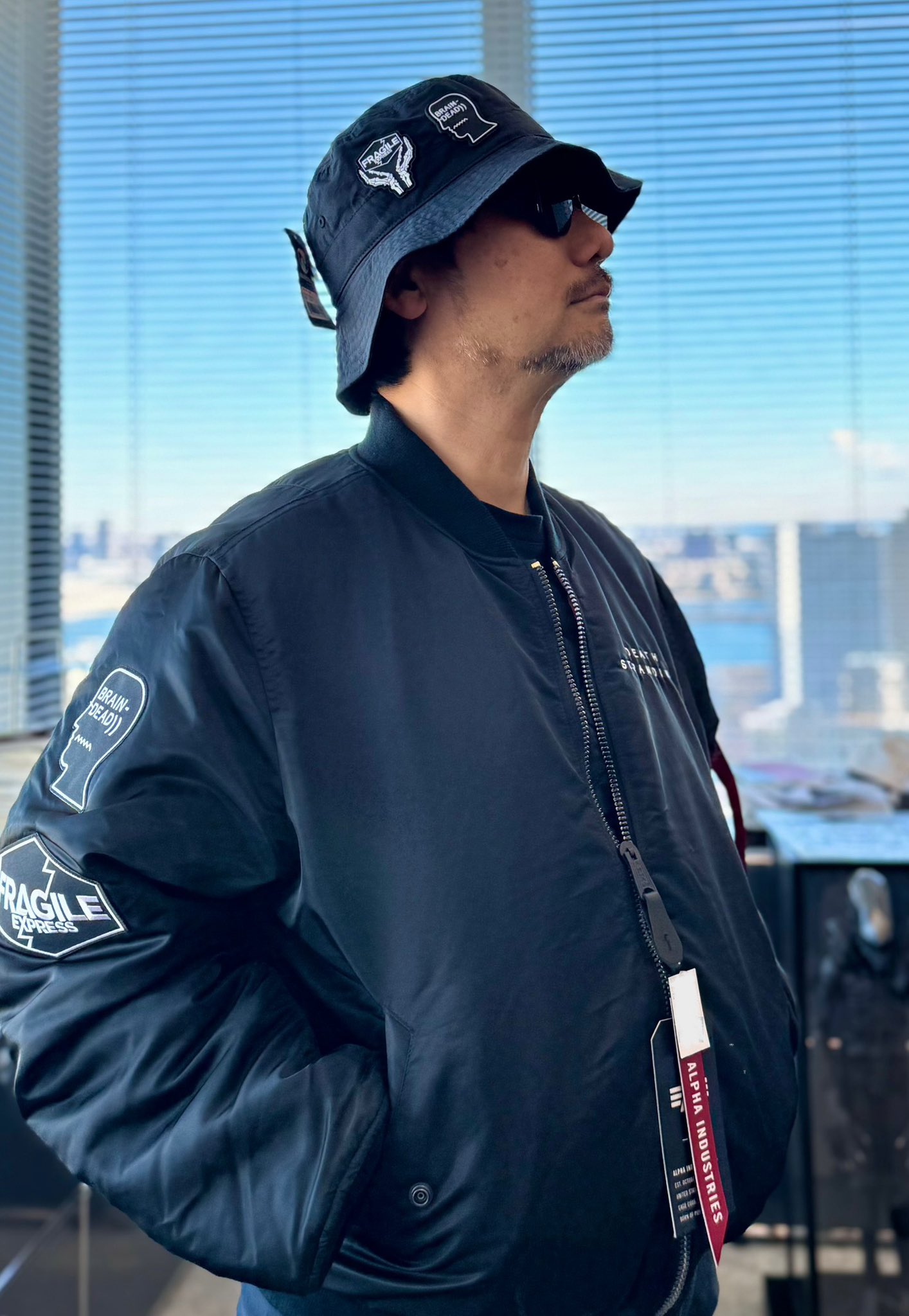 未使用　タグ付き　ブレインデッド　デスストランディング　コラボ　キャップ 未使用 タグ付き ブレインデッド デスストランディング コラボ