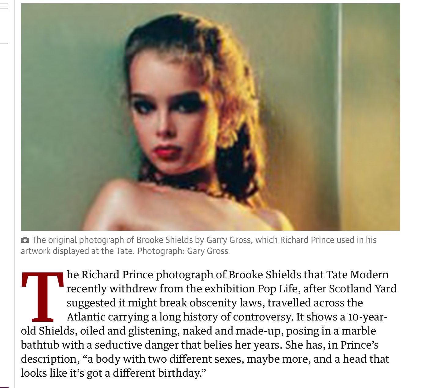 Miss Jo on X: Did you know that Brooke Shields was slathered with oil, put  in a bathtub and posed naked for a Playboy offshoot called Sugar N Spice?  She was 10