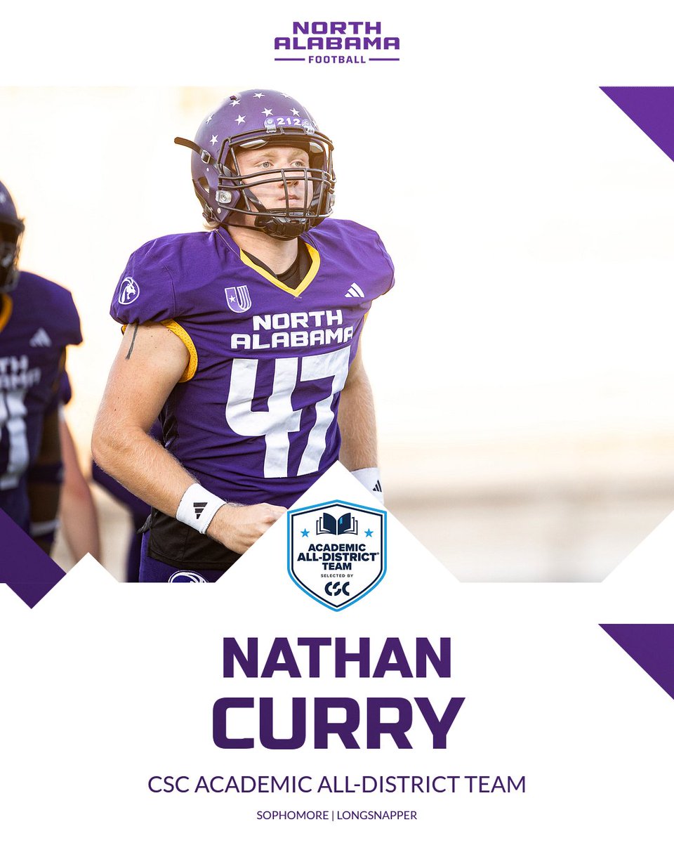 North Alabama Football (@unafootball) on Twitter photo Congrats to our <a href="/CollSportsComm/">College Sports Communicators</a> Academic All-District selections 📚
#RoarLions 🦁 Congrats to our <a href="/CollSportsComm/">College Sports Communicators</a> Academic All-District selections 📚
#RoarLions 🦁