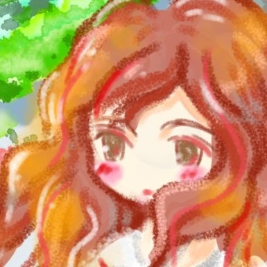 「こういう絵柄を目指したのですが 自分の絵でもなかなか同じように描けないものですね」|うい🍎/Ui🪆Ikomaのイラスト