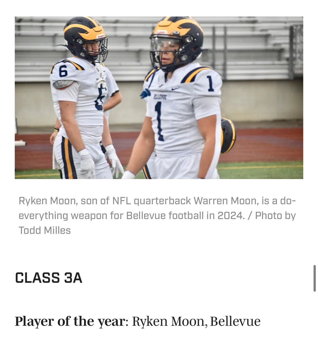 Honored to be named Washington 3a player of the year by SBLive! Thank you to all my coaches and teammates for the amazing run. si.com/high-school/wa…