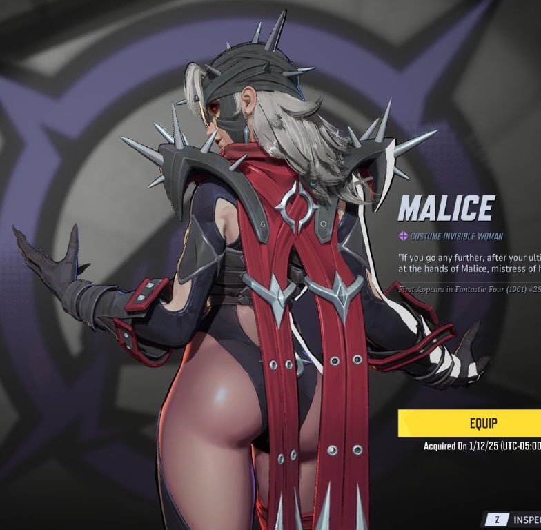 kelskiYT's tweet image. Marvel Rival skins are ok I guess