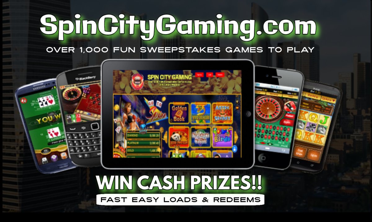 Play now @ SpinCityGaming.com
$10 Free play for new players.   Win cash or crypto!