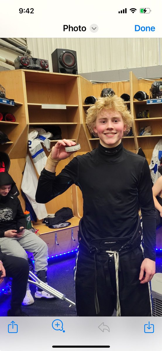 Congrats <a href="/BrettLudvigsen/">Brett Ludvigsen</a> for breaking <a href="/GryffFunke/">Gryffon Funke</a> all time points record of 176 points for Dodge County Boys Hockey.