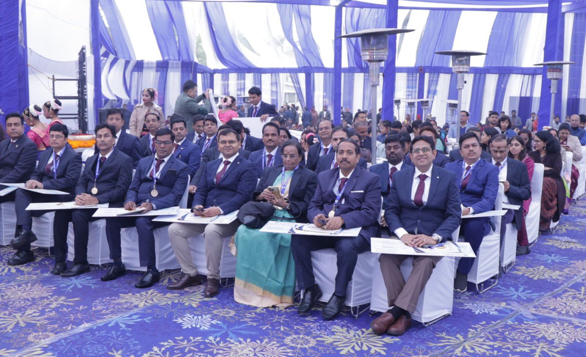 Ministry of Heavy Industries (@mhi_goi) on Twitter photo At BHEL's Annual Day & Utkrishthta Utsav, Shri Kamran Rizvi, Secretary, MHI, commended <a href="/BHEL_India/">Bharat Heavy Electricals Limited</a> for achieving a record order booking of approximately ₹78,000 crore in 2023-24, highlighting the company's resilience and market strength amid challenges. At BHEL's Annual Day & Utkrishthta Utsav, Shri Kamran Rizvi, Secretary, MHI, commended <a href="/BHEL_India/">Bharat Heavy Electricals Limited</a> for achieving a record order booking of approximately ₹78,000 crore in 2023-24, highlighting the company's resilience and market strength amid challenges.