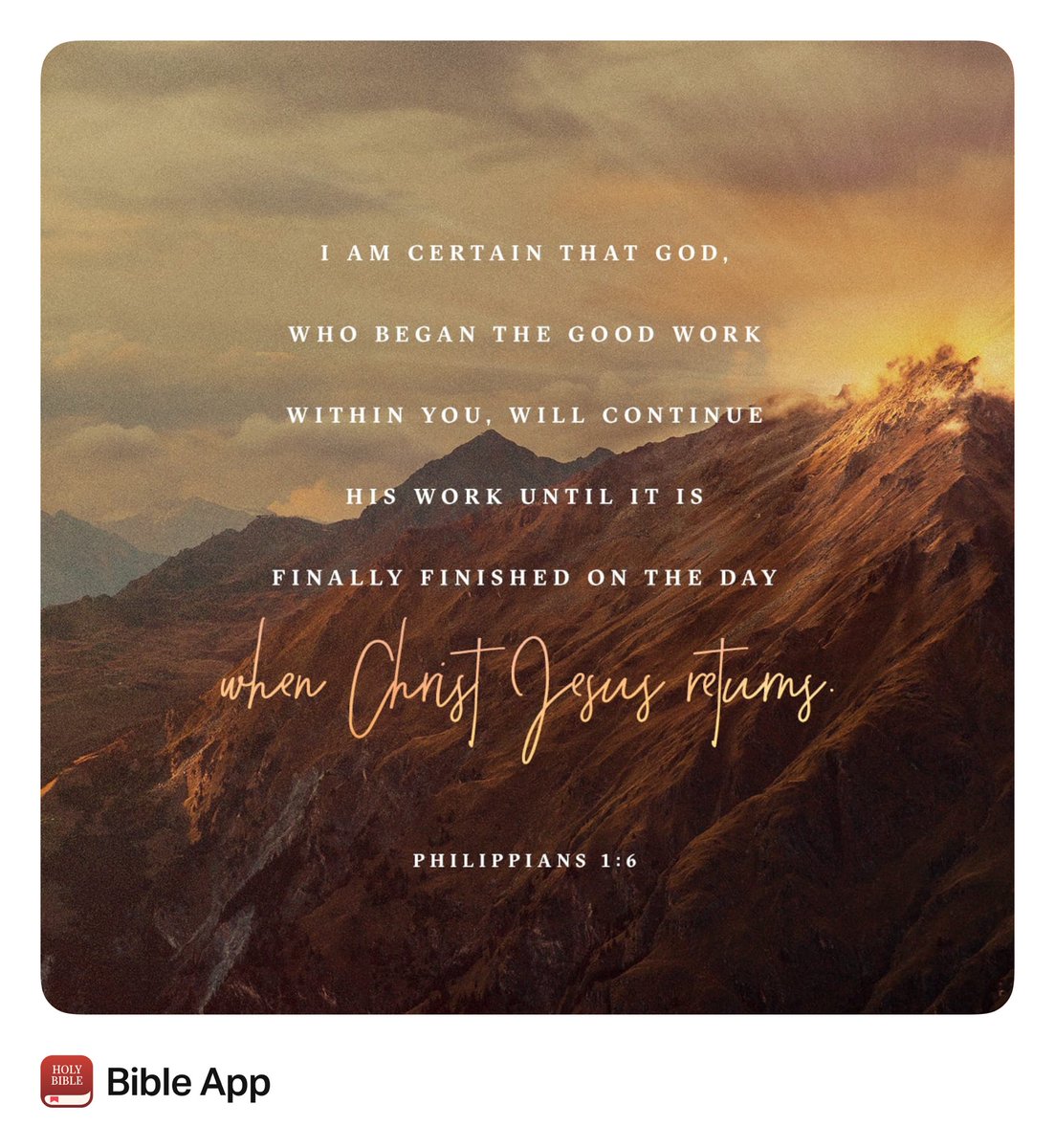 tjmcamis's tweet photo. No matter what, God is not finished with us tonight! Hope in the fact that he is still working and will finish that work! Dont let the liars named guilt and shame convince us otherwise. https://t.co/c3TnqpmqMg