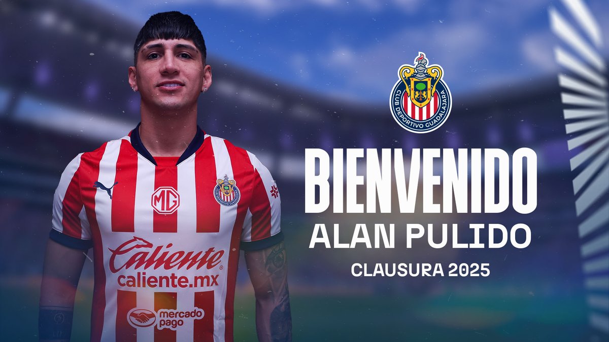 🇦🇹 ¡@AlanPulido es nuevo jugador del Rebaño Sagrado! 🤩
