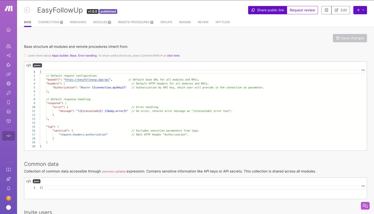 Day 7 &amp; 8 out of 30

* Developed a @Zapier application for the app
* Developed a <a href="/make_hq/">Make</a>  application as well
* They all have 2 primary actions
- Create a follow-up
- Cancel a follow-up
- (Upcoming) a trigger where a webhook is sent when a reply is detected

#buildinpublic #SaaS