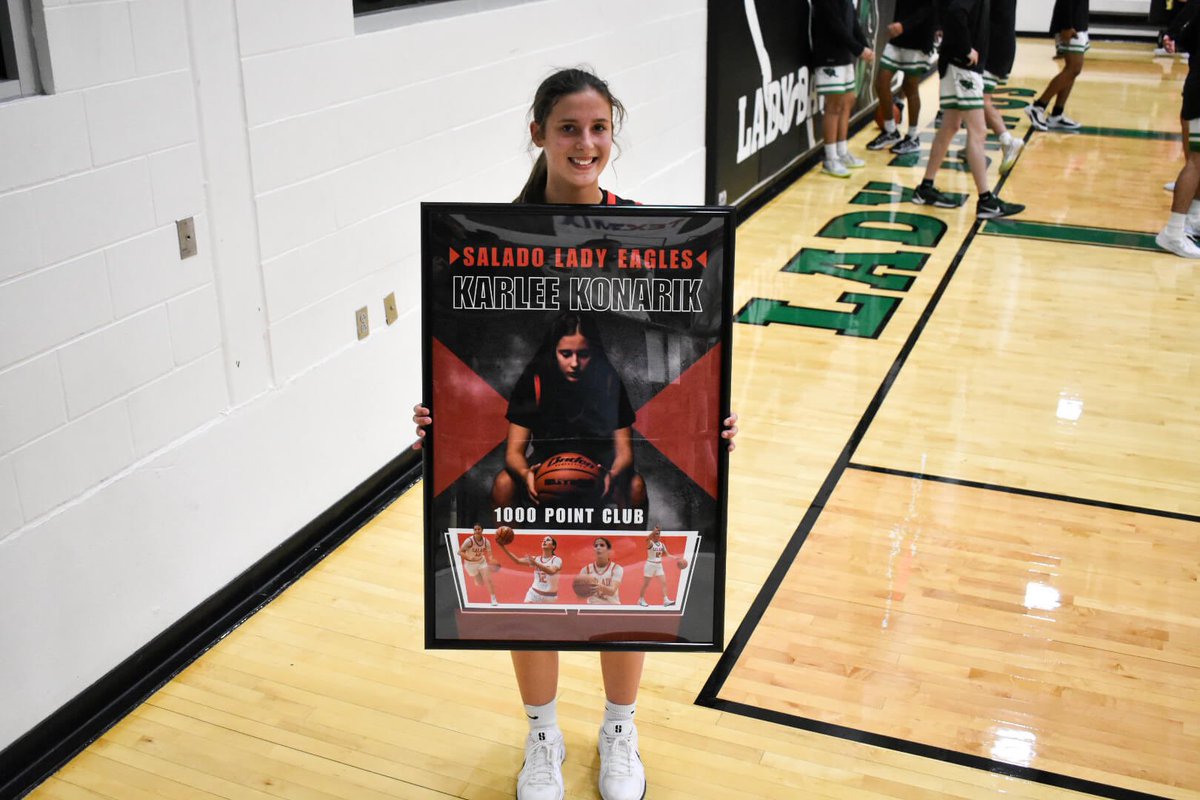 Congratulations to <a href="/karleekonarik_/">Karlee Konarik</a> for making 1000 point milestone.