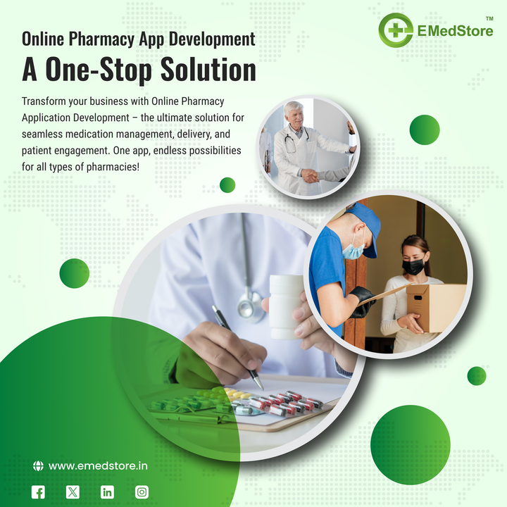 emed_pharmatech's tweet photo. Transform your pharmacy business with Online Pharmacy App Development!
Manage meds, enhance delivery, & engage patients—all in one app. Endless possibilities for every pharmacy!
https://t.co/hJb3JdZ7D9
#onlinepharmacy #pharmacyapp #healthcare #ePharmacy #emedstore https://t.co/hgQSxC66yh
