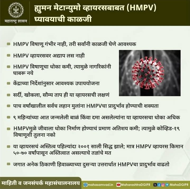 Citizen's Forum Nagpur (@citizensnagpur) on Twitter photo рдШрд╛рдмрд░реБ рдирдХрд╛ рдкрдг рдХрд╛рд│рдЬреА рдШреНрдпрд╛..
<a href="/ngpnmc/">Nagpur Municipal Corporation</a> <a href="/CollectorNagpur/">Collector Office Nagpur</a>
<a href="/InfoVidarbha/">INFORMATION DIRECTOR OFFICE, NAGPUR</a> <a href="/TOI_Nagpur/">TOI Nagpur</a>
#nagpur
#HMPV рдШрд╛рдмрд░реБ рдирдХрд╛ рдкрдг рдХрд╛рд│рдЬреА рдШреНрдпрд╛..
<a href="/ngpnmc/">Nagpur Municipal Corporation</a> <a href="/CollectorNagpur/">Collector Office Nagpur</a>
<a href="/InfoVidarbha/">INFORMATION DIRECTOR OFFICE, NAGPUR</a> <a href="/TOI_Nagpur/">TOI Nagpur</a>
#nagpur
#HMPV
