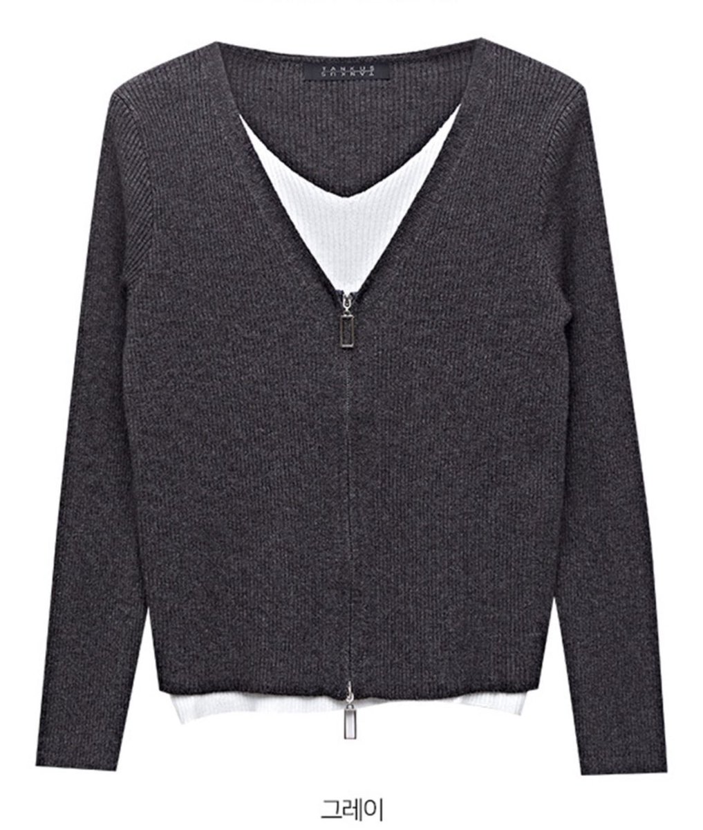 ilovejaysomark's tweet image. TANKUS  time sale 70% ลดแค่ 24 ชม

V-neck two way zip-up layered colored knit 🧶 
ㄴ 750 มัดจำได้ 375

🚚ส่งฟรี EMS #พรีเกาหลี #พรีออเดอร์เกาหลี