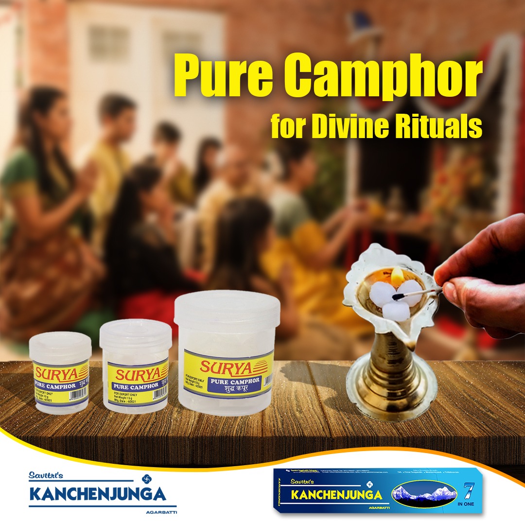 SavitriIncense's tweet photo. Elevate your rituals with the purity of Surya Pure Camphor! Perfect for your spiritual journey and divine moments. #SuryaCamphor #SuryaPureCamphor #KanchenjungaAgarbatti #DivineRituals #PurityMatters https://t.co/9M6nSZJsrB