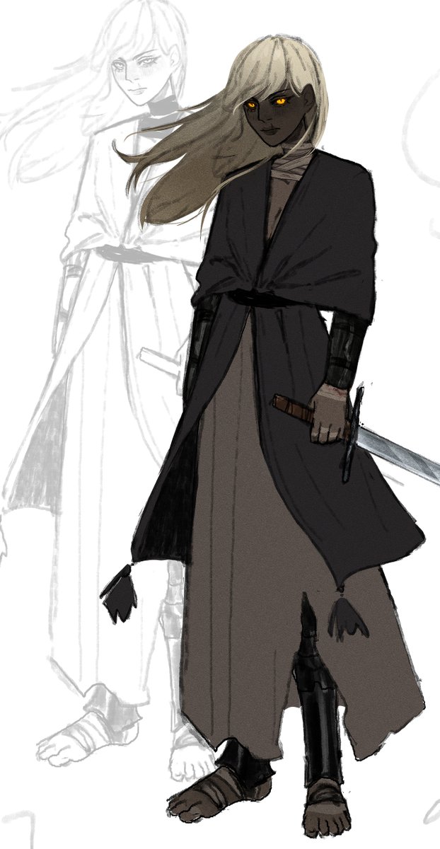 ForFavi's tweet image. she’s after your armor.
