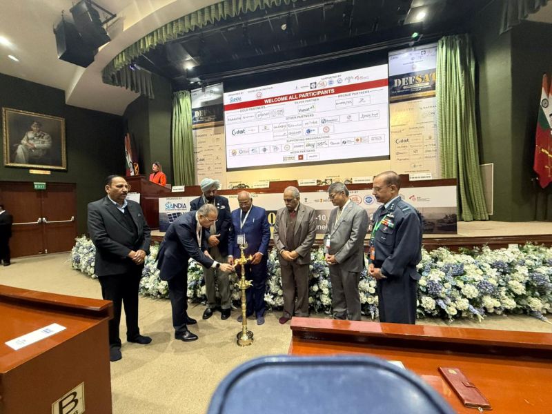 SIA_Ind's tweet photo. 📢 The wait is over! Catch our live updates of #Defsat 2025 here! 
 
On the first day of the #Inaugural session, the Keynote Address-themed "Leveraging Space for Strategic Defence – Opportunities for Industry Partnerships in Defence Space" was delivered by Mr. Gautam Sharma, Managing Director, @viasat  India. He quoted - 

"Historically, governments preferred to develop their own systems, but the modern era is shifting this paradigm. Commercial satellites are emerging as game-changers in winning wars, while uncrewed and autonomous systems are becoming indispensable on the battlefield. UAVs in both marine and air domains are going to be crucial for modern defense strategies, enhancing operational efficiency and situational awareness" 
 
Stay tuned for more Updates! 🚀 
 
#Defsat2025