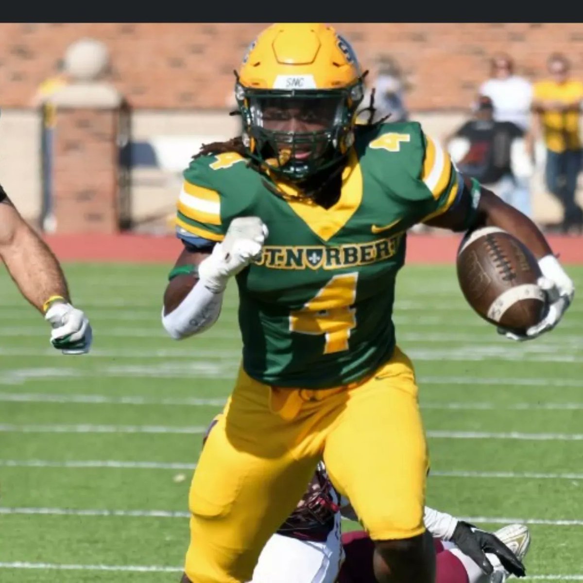 All Glory to God! After a conversation with Coach McMahon, I'm blessed to receive an offer to continue my athletic and academic career at St. Norbert College. #GoGreenKnights 

<a href="/CoachCoop54/">Stephen Cooper</a> <a href="/ddramblair/">Coach Dan Ramirez 🇺🇸</a> <a href="/sgtjoshhooker/">Coach Hook</a> <a href="/coachtrolli/">Mike Trollinger</a> <a href="/CharlieBerkley4/">Charlie Berkley</a> @MadcatWilford