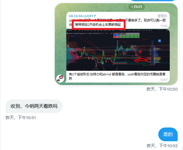 1月5日周末老师发布7-8号2天会有低点。
1月6日强调等待明后天机会上车。
时间节点再次完美对上，大盘从7号开始102762下跌96010，下跌6752点。 $BTC 
接下来该恐慌还是捡血馒头，完成一键三连，私我，听听老师的见解。
