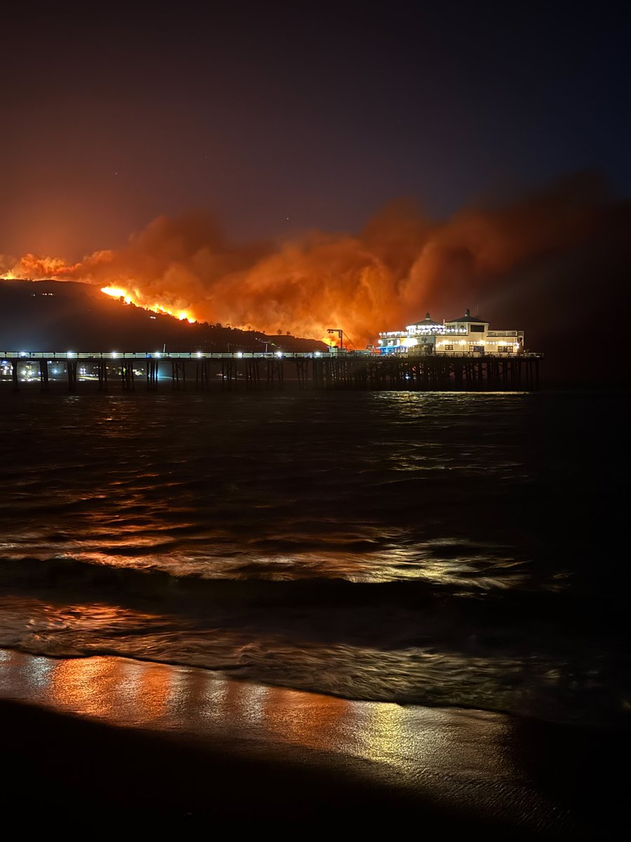 prayers to Malibu, the palisades, and everyone affected by the fire, it’s going to be a long night