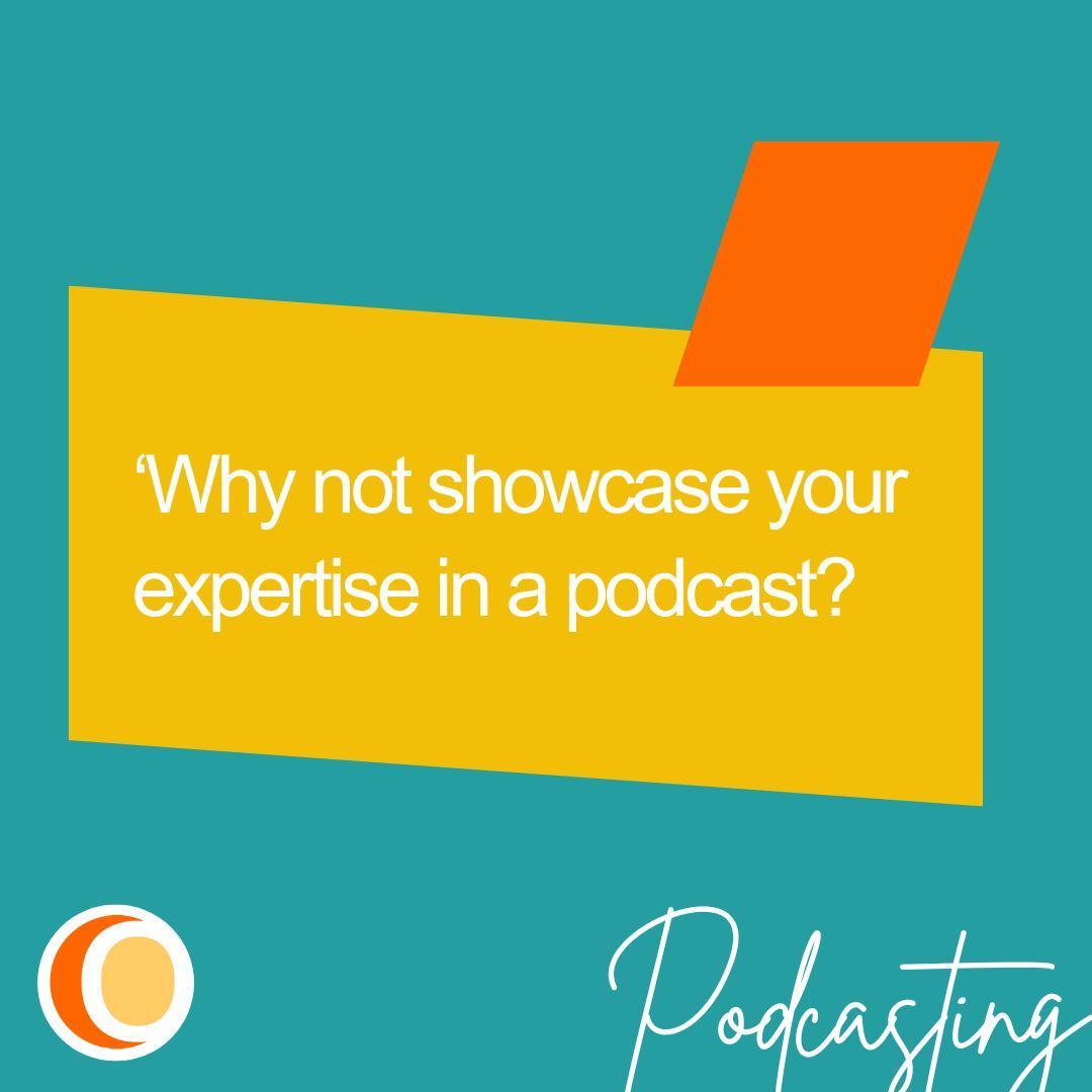 Why not showcase your expertise in a podcast? 

Hosting a podcast can put you front and centre in your sector and help to establish you as a thought leader. 

Interested in finding out more? Drop us a line catherine@poppimgorange.co.uk to arrange a call.