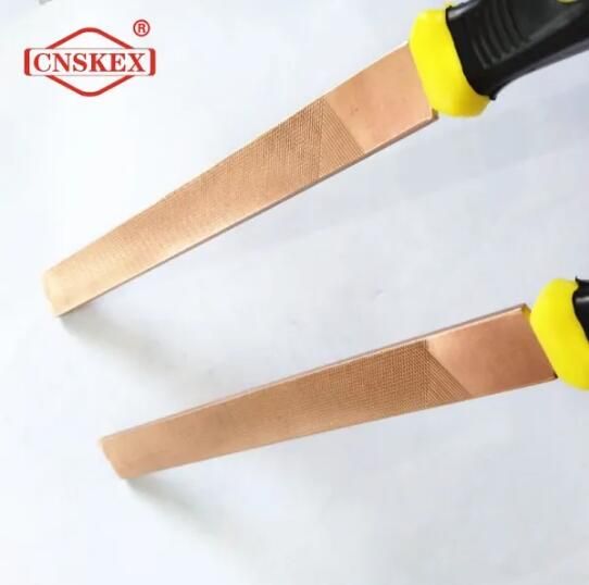 cnsafetytools's tweet image. ✨ Non-Sparking Flat File
Engineered for safety and precision! Perfect for cutting fine amounts of material from a workpiece, ideal for hazardous environments where sparks are a risk. ⚡ Durable, efficient, and built for professionals.

#NonSparkingTools #FlatFile #SafetyFirst