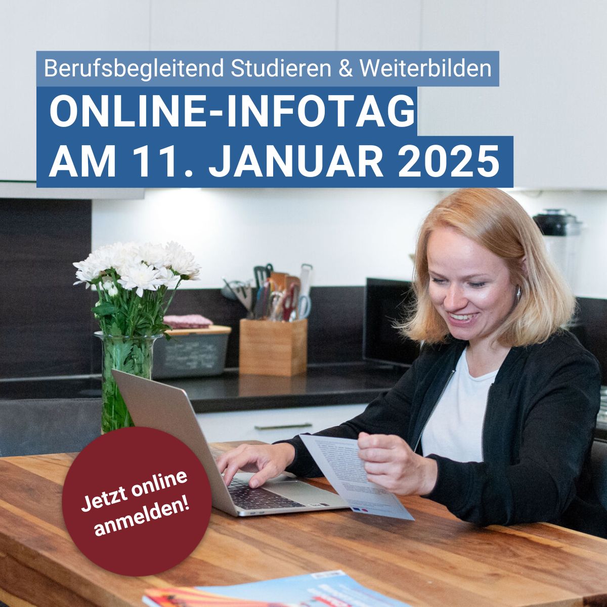 Infotag der Professional School am 11.1.:
Leuphana informiert online über berufsbegleitende Studiengänge und Weiterbildungen

➡️s.gwdg.de/Ybz8s0