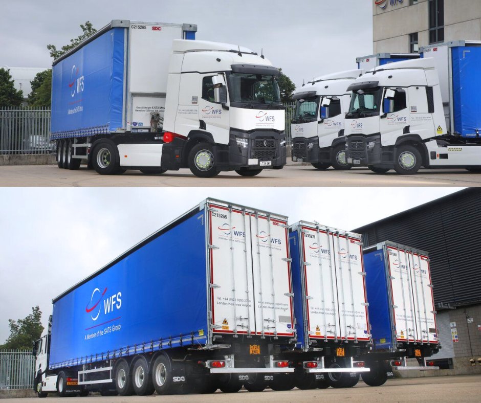 SDCtrailers's tweet photo. #WorldwideFlightServices has taken delivery of 29 new SDC Rollerbed Trailers for air freight forwarding to airports across the UK.

The new #SDCTrailers were supplied on a 5 year contract hire agreement from #AssetAllianceGroup and will join WFS mixed commercial vehicle fleet. https://t.co/tHnhATC9Tv