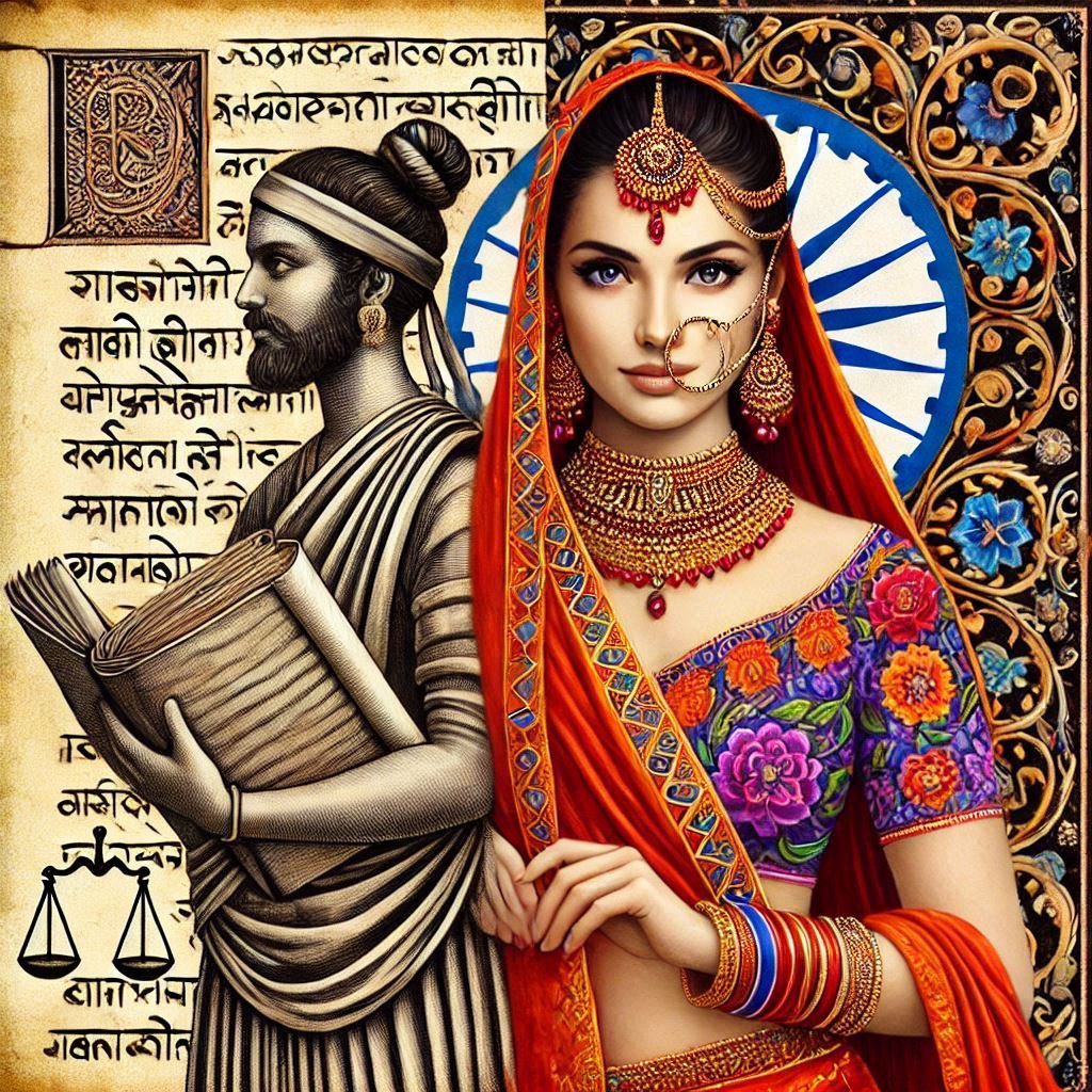 Hindupariraksha's tweet photo. Q) What is the view on women’s independence?
• A woman isn’t independent; males are her masters.
As stated in the Veda:
• “A female who neither goes naked nor is temporarily unclean is paradise.”
#Hindu #Women #Independent #Slaves #DharmaSutra #Manusmriti #Female #Unclean https://t.co/FLDoBHhD9G