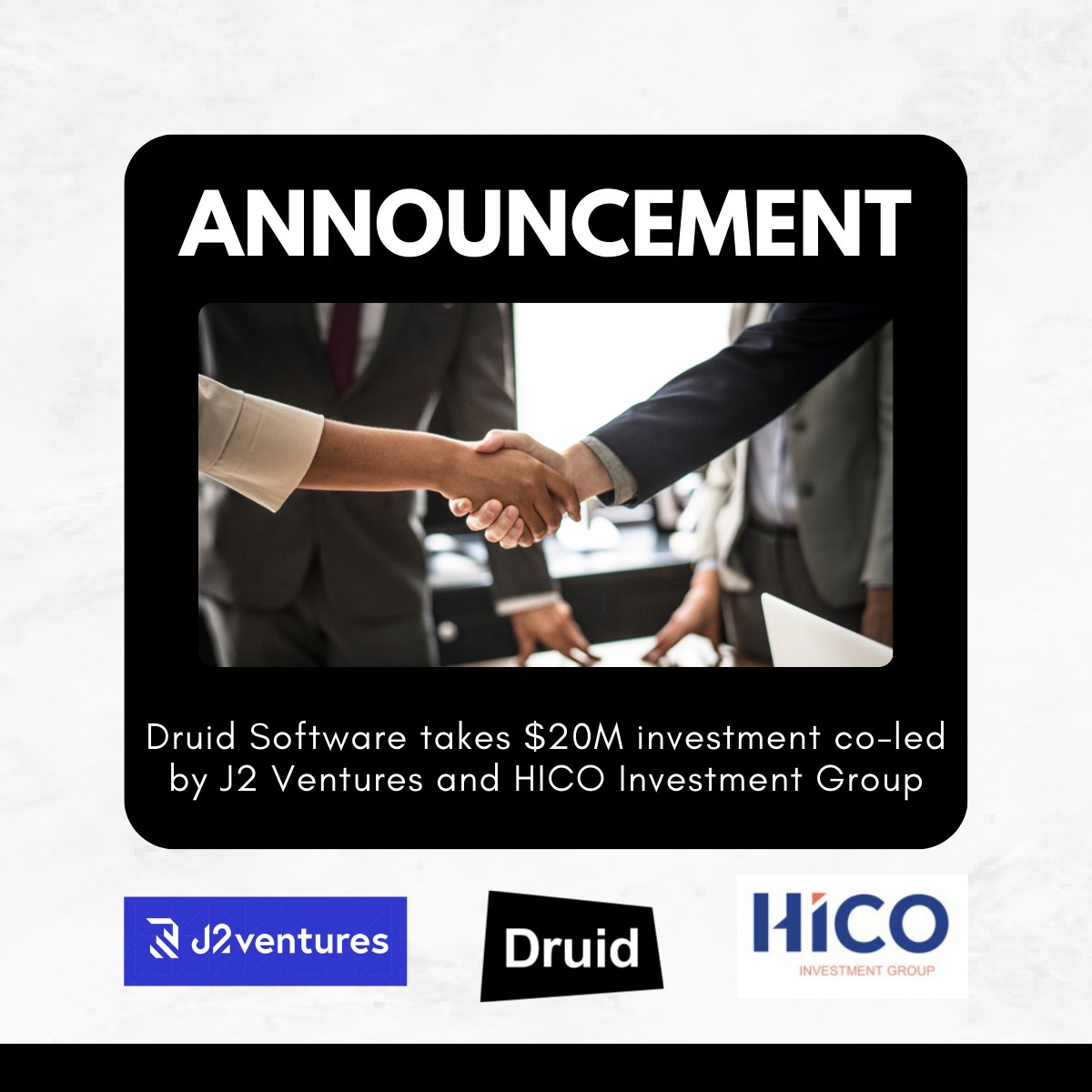 Druid Software, the leading provider of #5G &amp; #4G #LTE cellular network software platforms for #enterprise and industrial applications, has secured $20M in strategic growth capital to help the company expand into critical verticals. Full PR below:

druidsoftware.com/2025/01/08/dru…