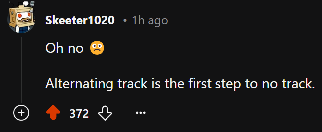The subreddit reacts

#F1 #Formula1 #BelgianGP