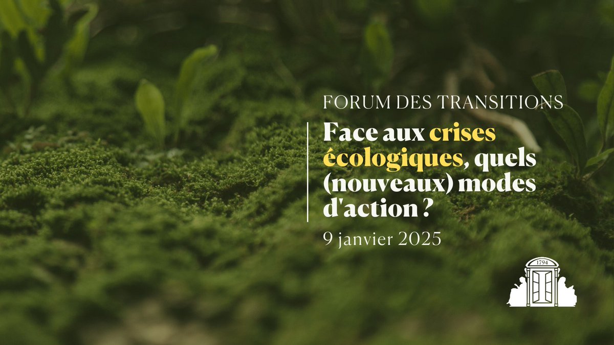 École normale supérieure | PSL (@ens_ulm) on Twitter photo 🌍 Face aux crises écologiques, quels (nouveaux) modes d'action ? RDV demain à l'ENS <a href="/psl_univ/">Université PSL</a> pour le Forum des transitions du CERES 👉 bit.ly/3Pmu73M 🌍 Face aux crises écologiques, quels (nouveaux) modes d'action ? RDV demain à l'ENS <a href="/psl_univ/">Université PSL</a> pour le Forum des transitions du CERES 👉 bit.ly/3Pmu73M